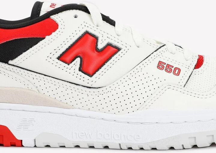 550 Premium Low-Top Leather Sneakers - Image 3