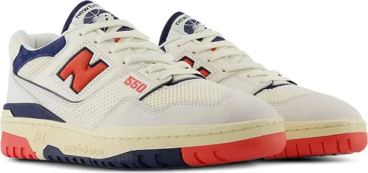 550 "Sea Salt Pack/Blast Red" sneakers - Image 2