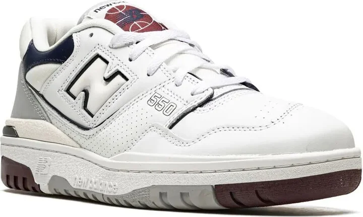 550 "White/Indigo/Burgundy" sneakers - Image 2