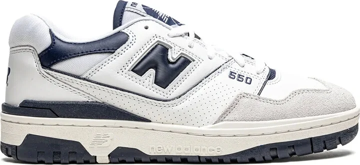 550 "White/Navy Blue" sneakers