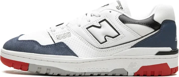 550 "White/Navy/Red" - Image 5