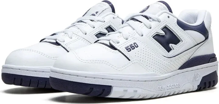 550 "White/Navy" sneakers - Image 5