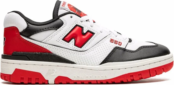550 "White/Red/Black" sneakers