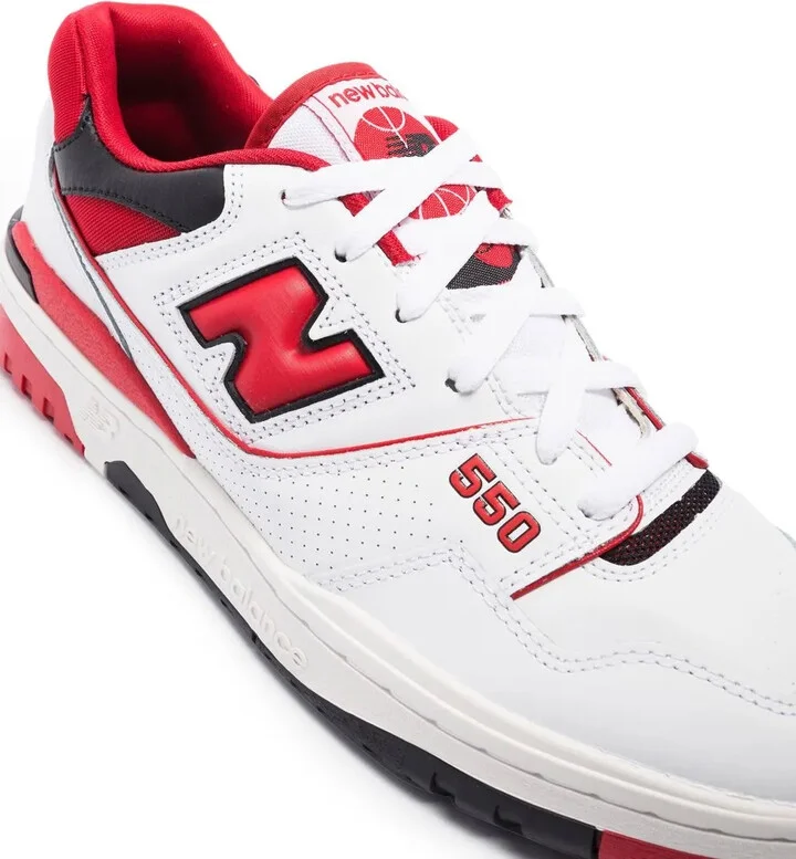 550 "White Red" sneakers - Image 2