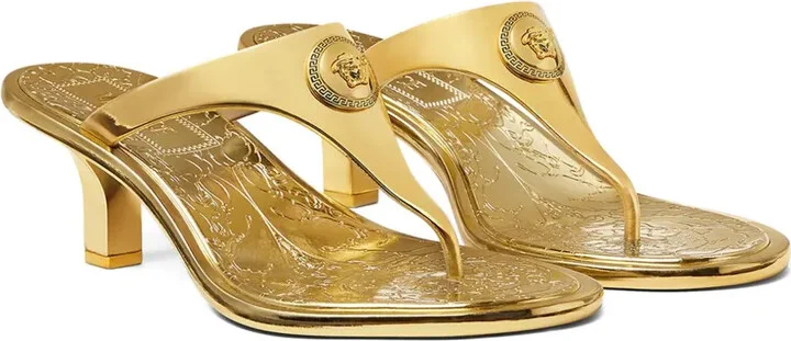55mm Alia metallic mules - Image 2