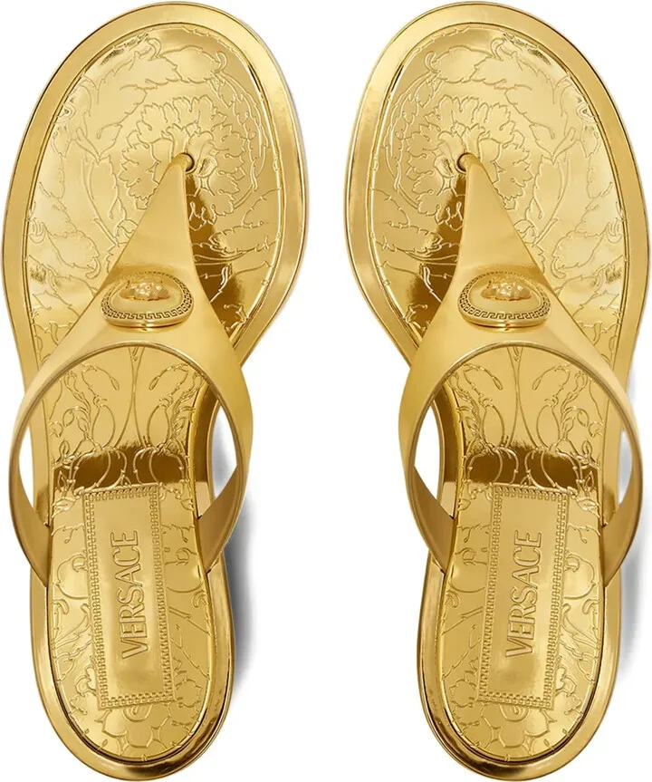 55mm Alia metallic mules - Image 4