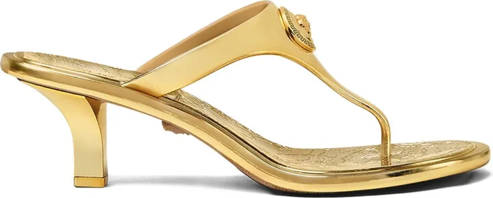 55mm Alia metallic mules