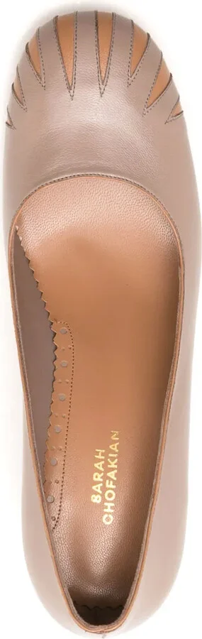 55mm Andy Warhol leather pumps - Image 4