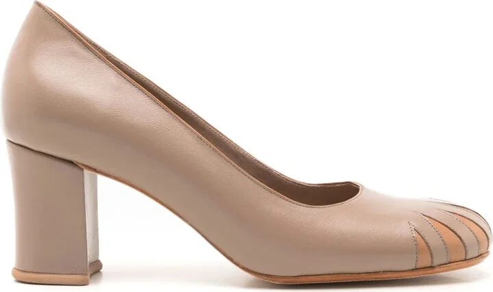 55mm Andy Warhol leather pumps