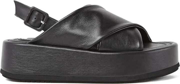 55mm Basima platform sandals