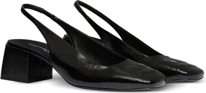 55mm Block-Heel Slingback Pumps - Image 2