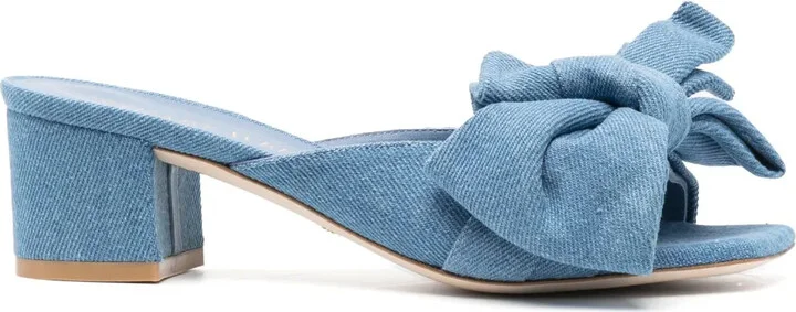 55mm Bow-Detail Sandals