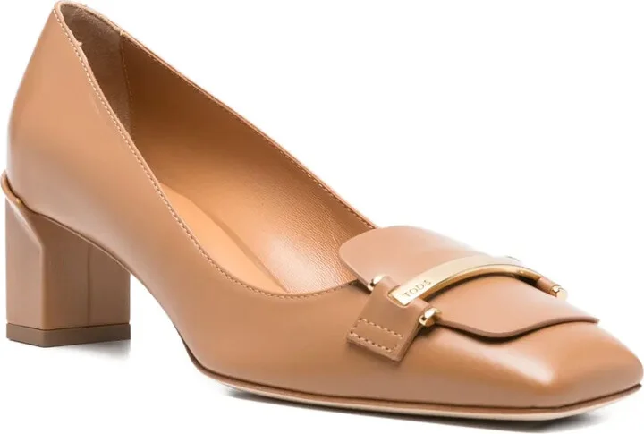 55mm Buckle-Detail Pumps - Image 2