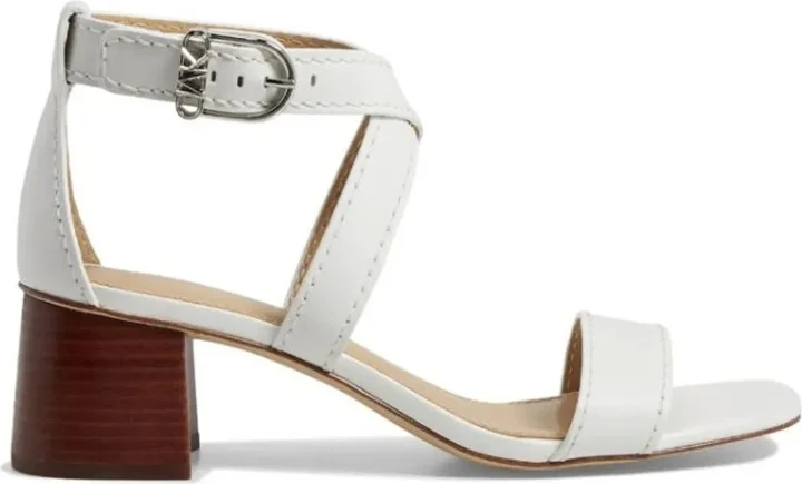 55MM buckle-fastening block-heel sandals
