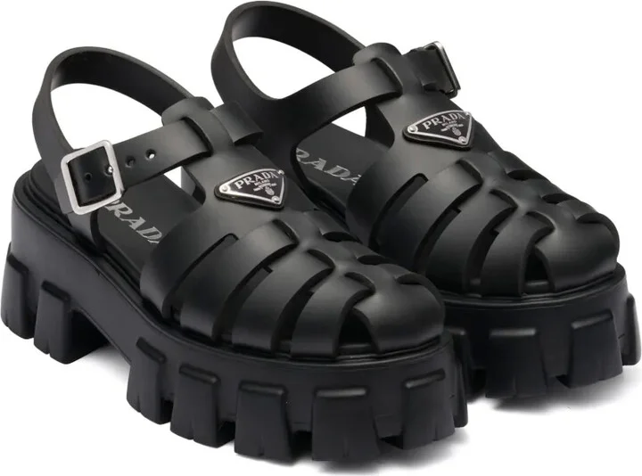 55mm Caged Platform Sandals - Image 2