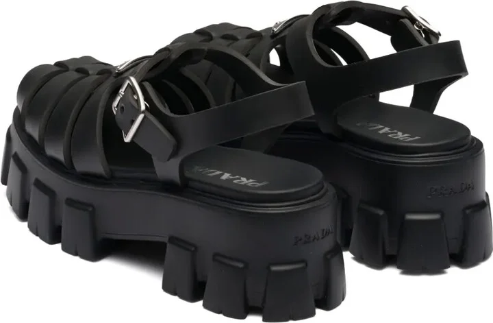 55mm Caged Platform Sandals - Image 3
