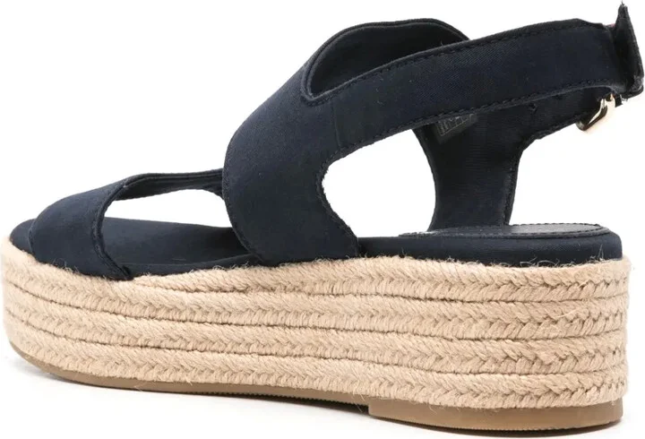 55mm Canvas Platform Espadrilles - Image 3