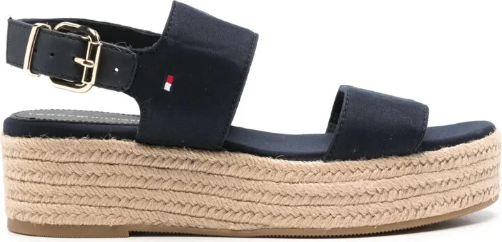 55mm Canvas Platform Espadrilles