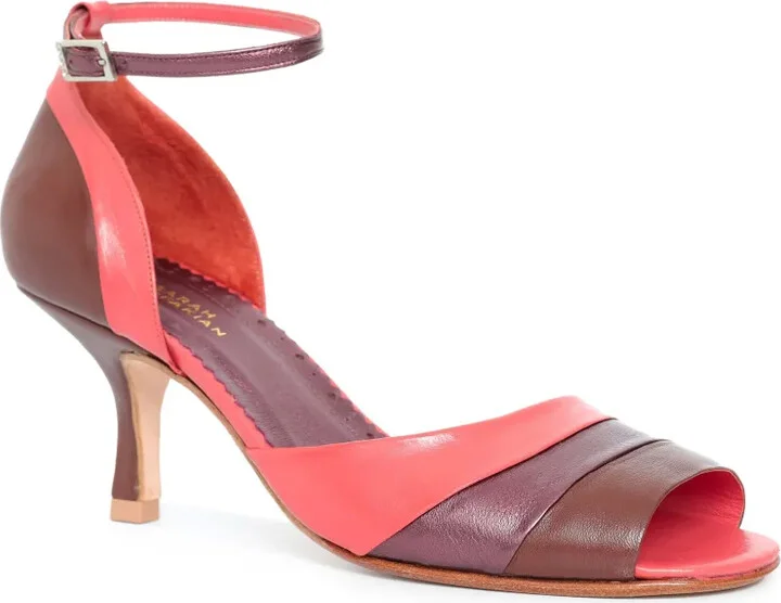 55mm Cartier leather ankle-strap sandals - Image 2