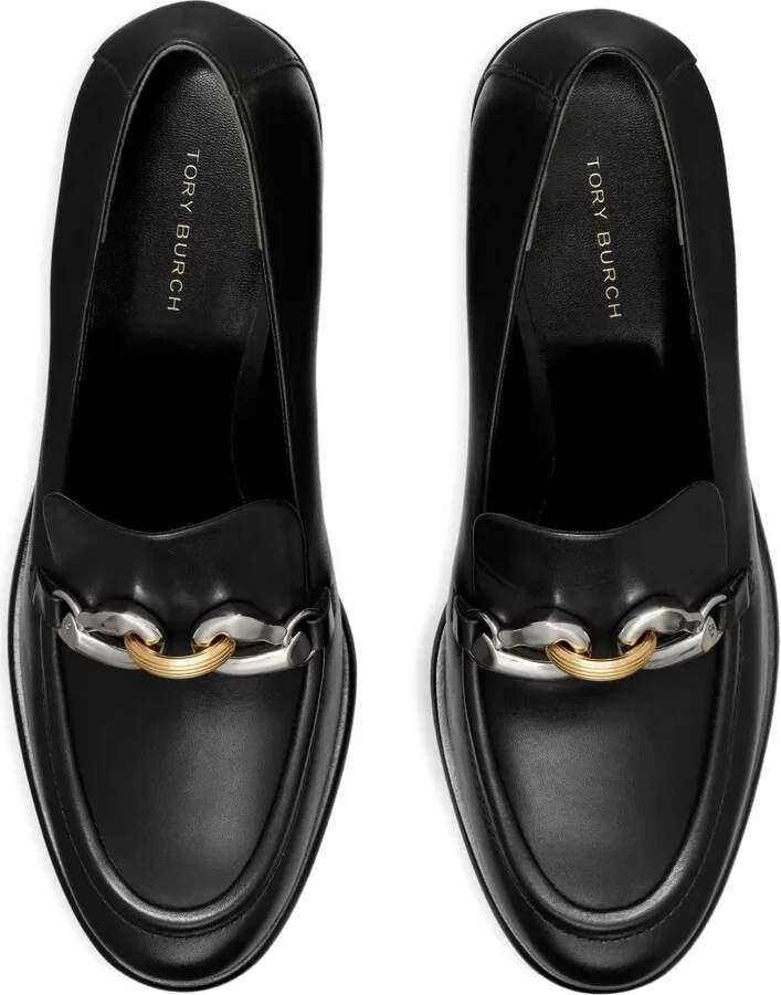 55mm Chain-Embellished Heeled Loafers - Image 3