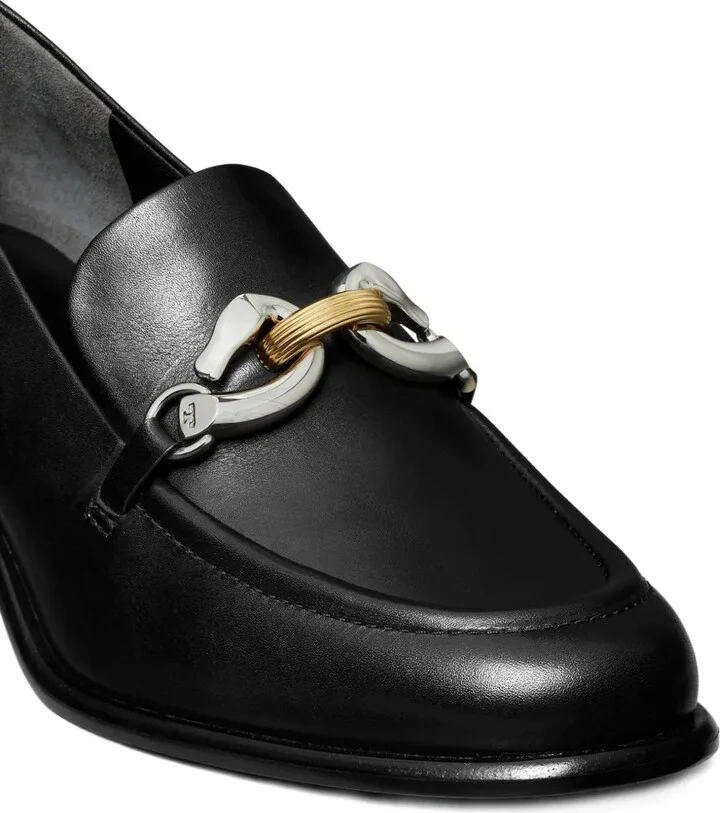 55mm Chain-Embellished Heeled Loafers - Image 4