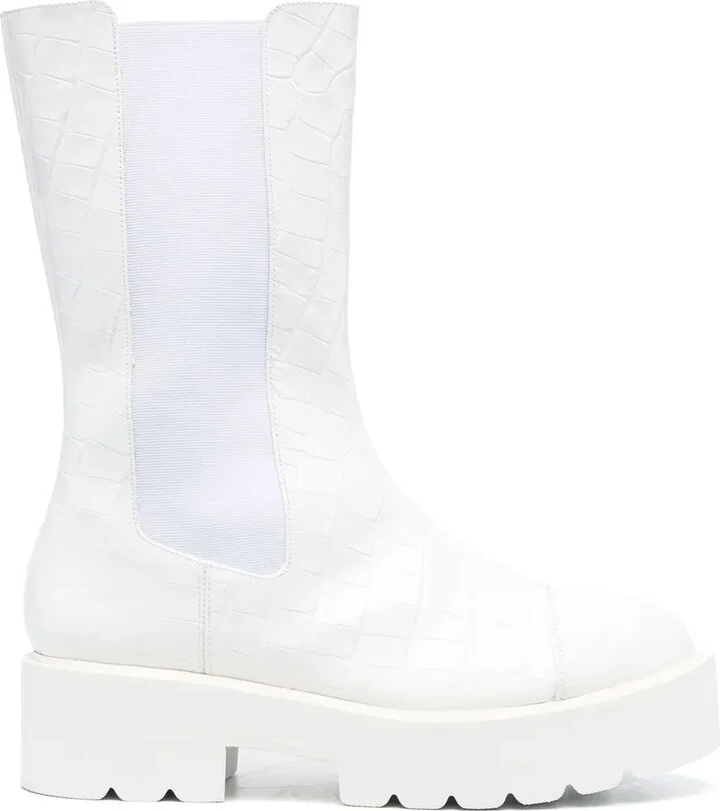 55mm Chunky Slip-On Boots