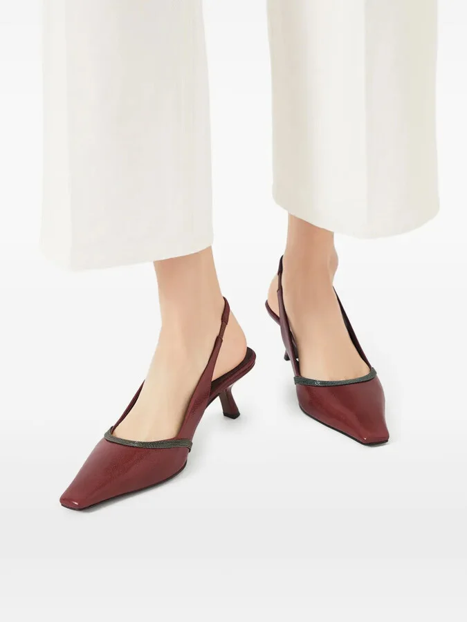 55mm City slingback pumps - Image 5