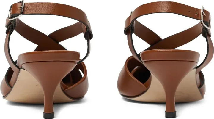 55mm Clio cross-strap kitten heels - Image 3