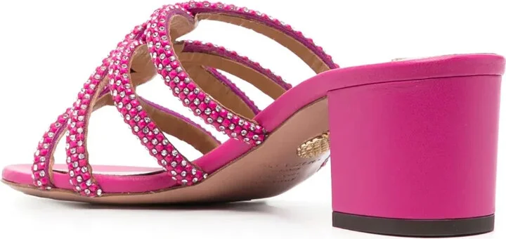 55mm Crystal-Embellished Sandals - Image 3