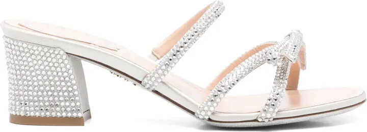 55mm Crystal-Embellished Sandals
