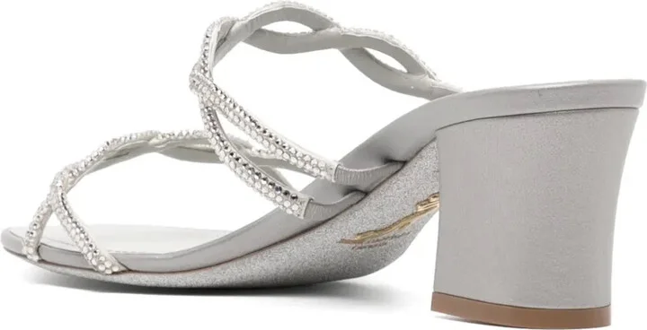 55mm Crystal-Embellishment Sandals - Image 3