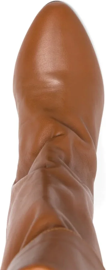 55mm Dalby draped leather boots - Image 4