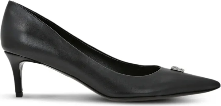 55mm Decollete Skull Strass pumps
