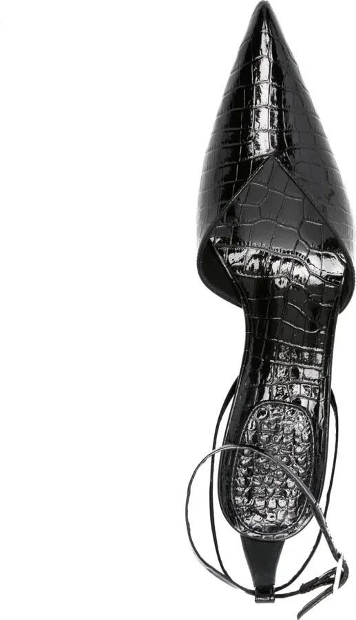 55mm Dina crocodile-effect pumps - Image 4