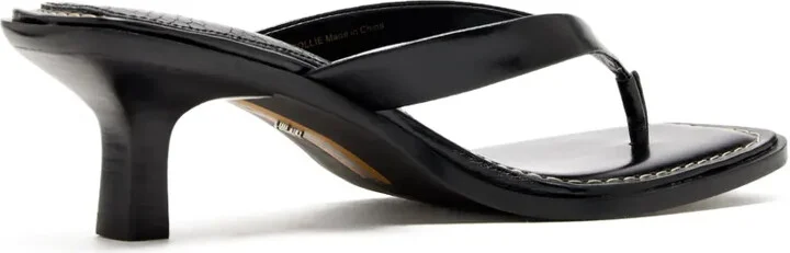 55mm Dollie leather heeled sandals - Image 4