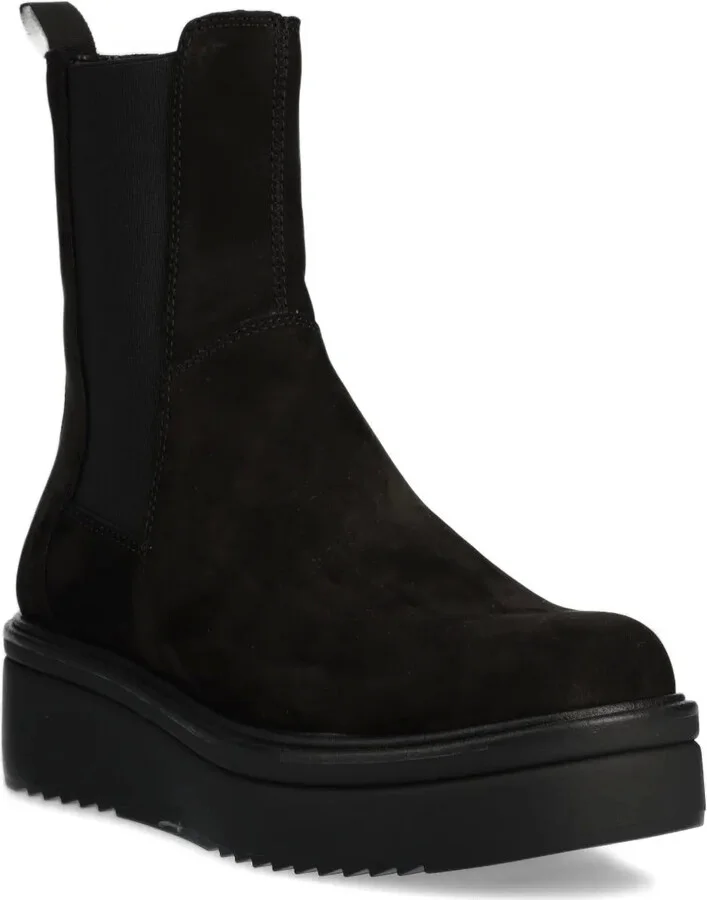 55mm Elastic-Panel Platform Chelsea Boots