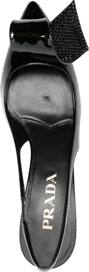 55mm Embellished Slingback Pumps - Image 4