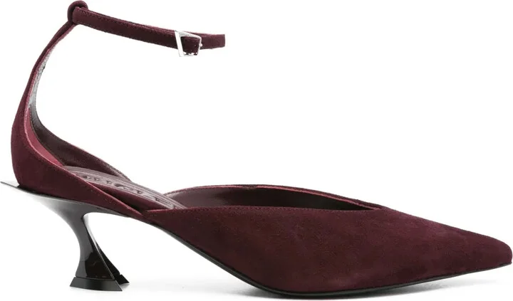 55mm Fang ankle-strap pumps