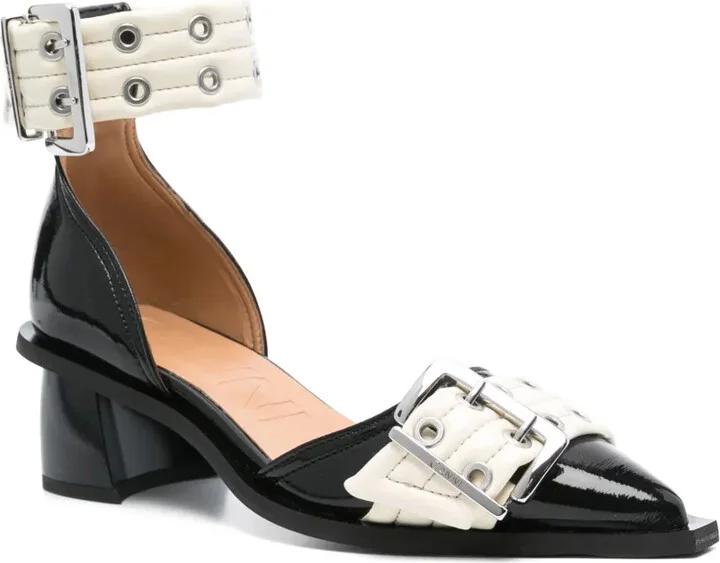 55mm Feminine Buckle pumps - Image 2