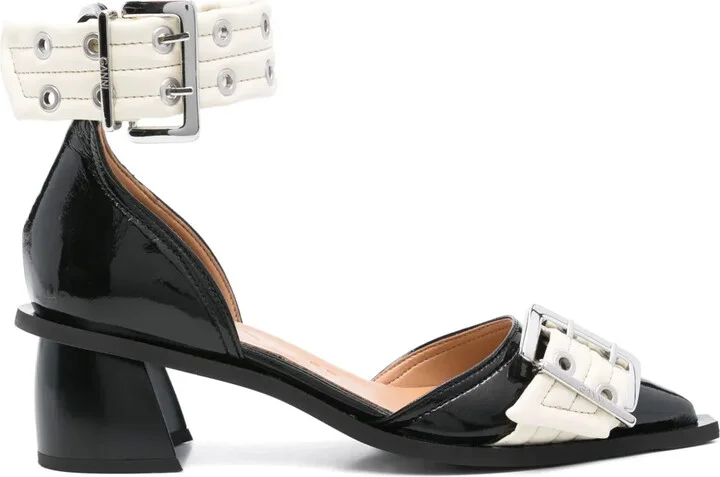 55mm Feminine Buckle pumps
