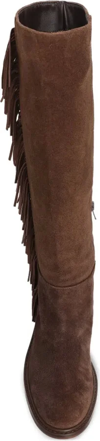 55mm Fringe-Embellished Knee-High Boots - Image 4