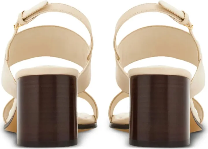 55mm Gancini-buckle leather sandals - Image 3
