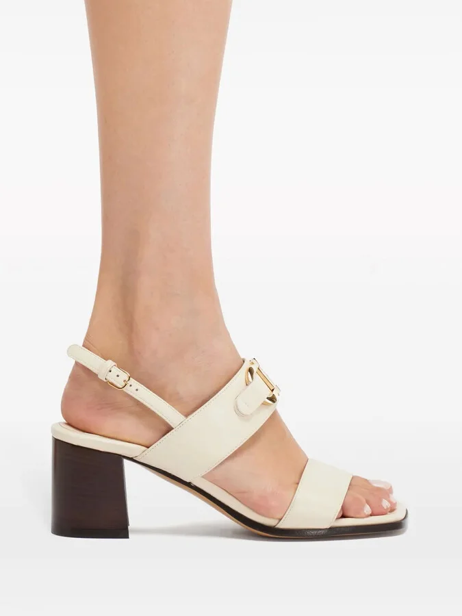 55mm Gancini-buckle leather sandals - Image 5