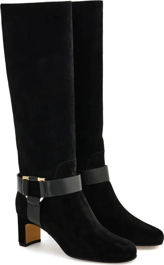 55mm Gancini knee-high boots - Image 2