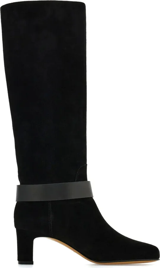 55mm Gancini knee-high boots - Image 5