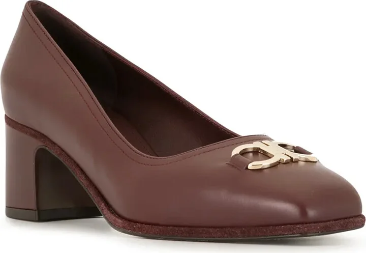 55mm Gancini leather pumps - Image 2