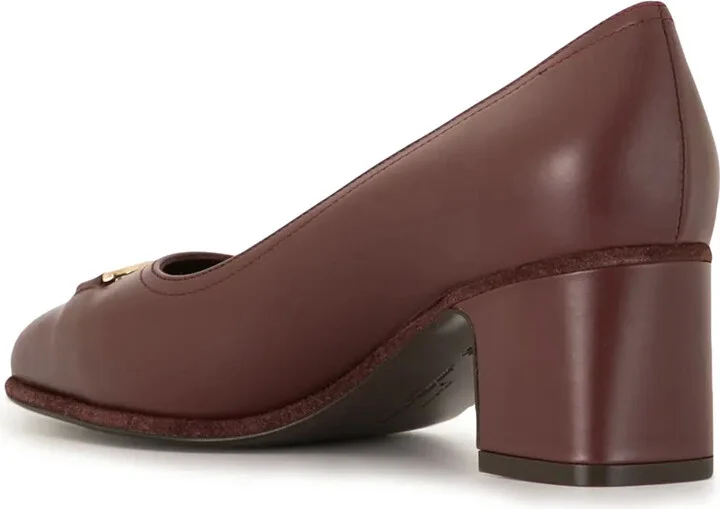 55mm Gancini leather pumps - Image 3