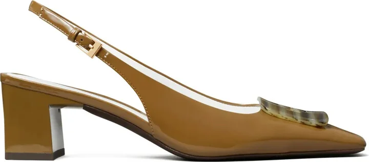 55mm Georgia slingback pumps