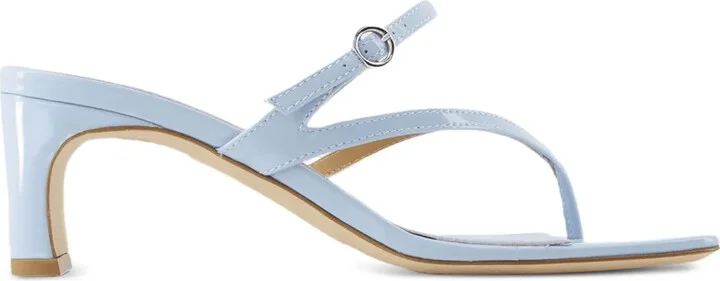 55mm Giselle buckle-strap heeled sandals
