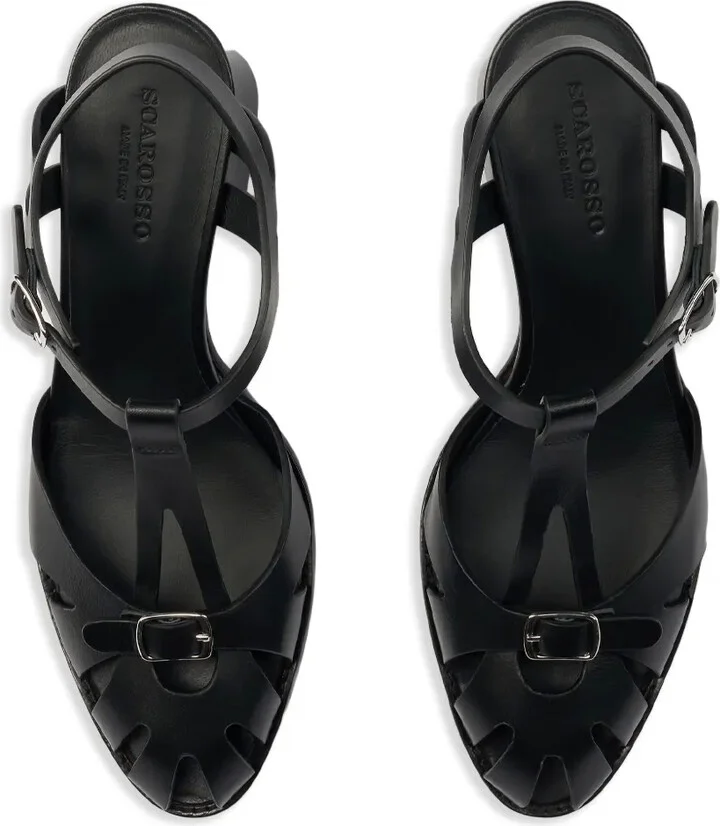 55mm Giulia block-heel strappy sandals - Image 4